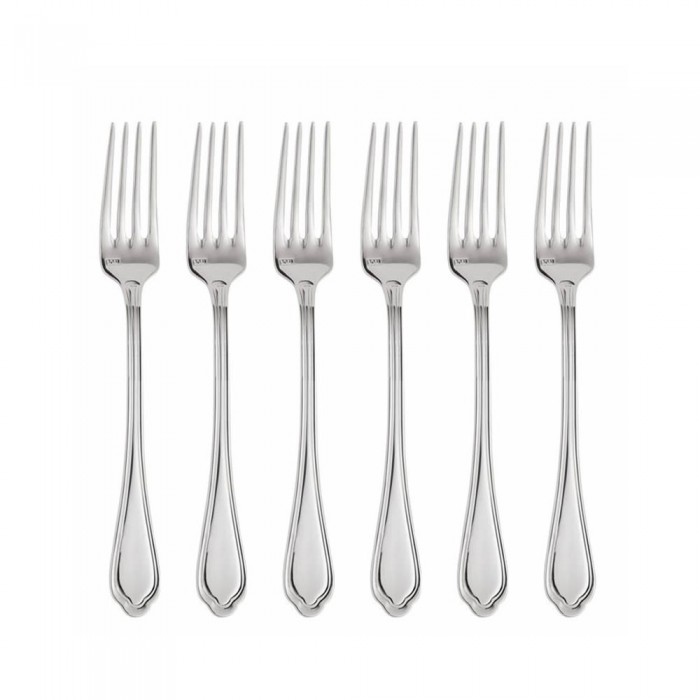 Set 6 furculite aperitiv, HISAR FLORENCE, inox 18/10, L20cm