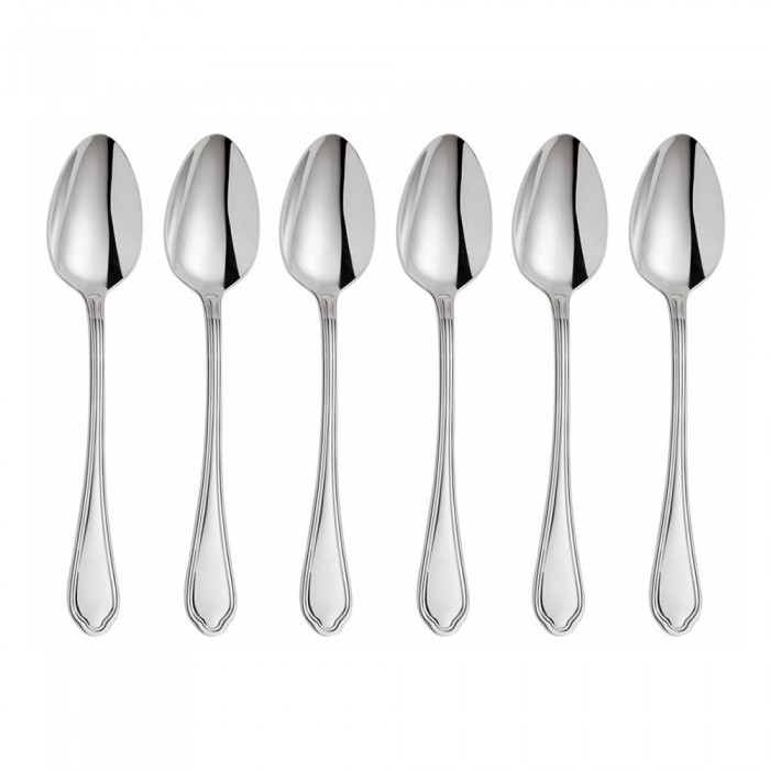 Set 6 linguri pentru aperitiv, HISAR FLORENCE, inox 18/10, L20cm