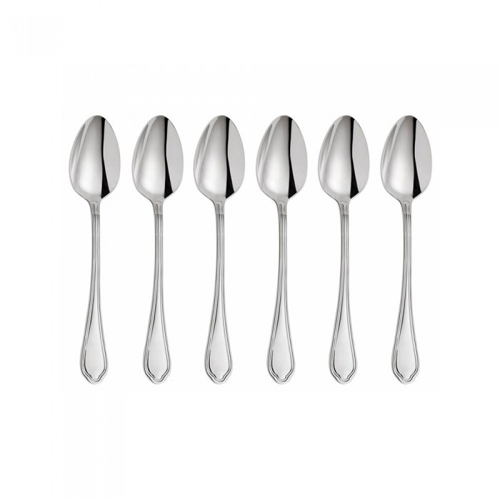 Set 6 lingurite pentru cafea, HISAR FLORENCE, inox 18/10, L11,8cm