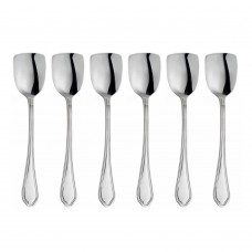 Set 6 lingurite pentru inghetata, HISAR FLORENCE, inox 18/10, L16cm