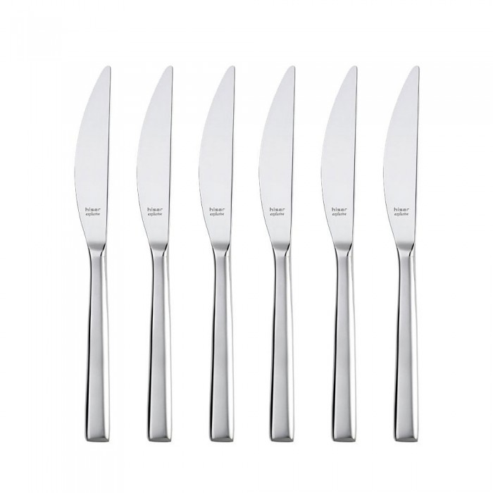 Set 6 cutite principale, profesionale, HISAR MIAMI, inox 18/10, L22,6cm
