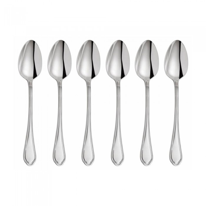 Set 6 linguri desert, HISAR FLORENCE, inox 18/10, L16,6cm