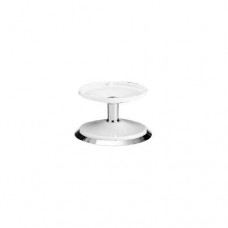 Suport din policarbonat pentru platouri RAKI, D16,5xh10cm, alb