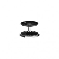 Suport din policarbonat pentru platouri RAKI, D16,5xh10cm, negru