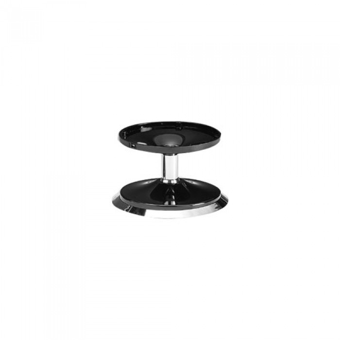 Suport din policarbonat pentru platouri RAKI, D16,5xh10cm, negru