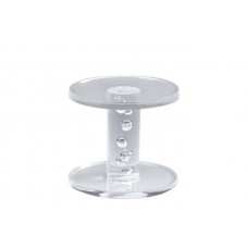 Suport acrilic pentru platouri RAKI, D13xh12cm, transparent
