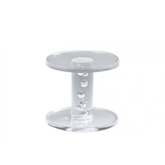 Suport acrilic pentru platouri RAKI, D13xh12cm, transparent