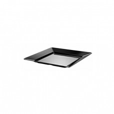 Platou adanc patrat RAKI ESTE, 46x46xh6,8cm, melamina, negru