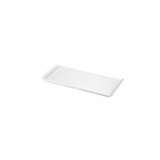 Platou melamina servire RAKI BATON, 38x16xh2cm, dreptunghiular, alb