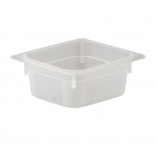 Tava gastronorm polipropilena RAKI 1/6-65, 176x162x65mm, 1lt, alba