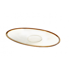 Farfurioara portelan pentru ceasca ceai CULINARO BAILEY 17cm