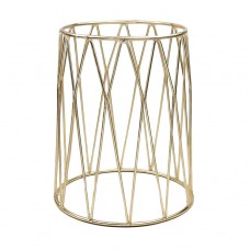 Stand metalic non alunecare expunere bufet, RAKI, 25x21,2xh30cm, finisaj auriu, metal acoperit cu PVC