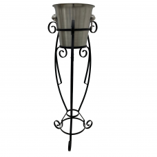 Frapiera 20cm cu inele si picior suport metalic CULINARO