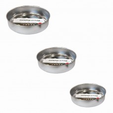 Set 3 tavi din inox pentru copt RAKI 28cm, 32cm, 36cm