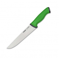 Cutit profesional pentru carne N4, otel inoxidabil PIRGE DUO 21cm, maner verde