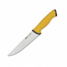 Cutit profesional pentru carne N2, otel inoxidabil PIRGE DUO 16,5cm, maner galben