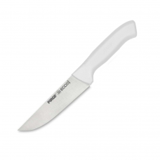 Cutit profesional din otel inoxidabil pentru carne N1 PIRGE ECCO 14,5cm, maner alb