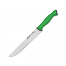 Cutit profesional pentru bucatarie, otel inoxidabil PIRGE DUO 17,5cm, maner verde