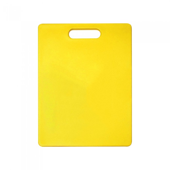 Tocator profesional bucatarie RAKI 46x30x1,2cm polietilena HDPE, galben, pentru carne cruda de pasare