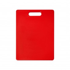 Tocator profesional bucatarie RAKI 46x30x1,2cm polietilena HDPE, rosu, pentru carne cruda