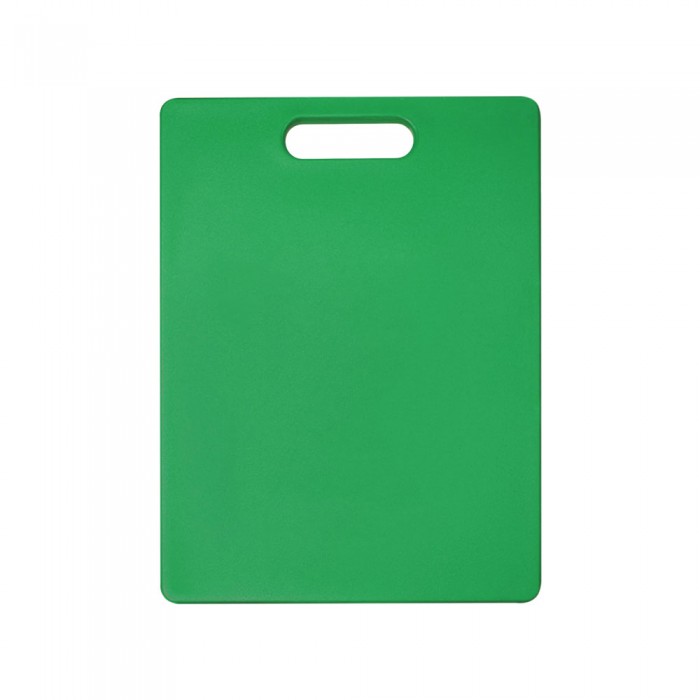 Tocator profesional bucatarie RAKI 37x23x1,2cm polietilena HDPE, verde, pentru legume, fructe