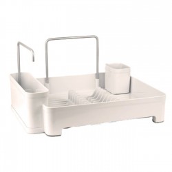 Uscator farfurii si tacamuri din plastic 44x35x20cm,bej...
